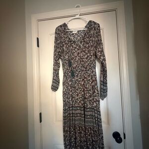 Knox Rose Multicolor Long Sleeve Dress